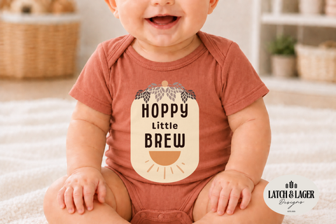 Hoppy LIttle Brew Baby Bodysuit